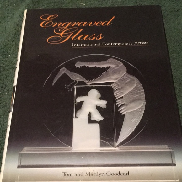 “Engraved Glass” Hardcover - Picture 1 of 4